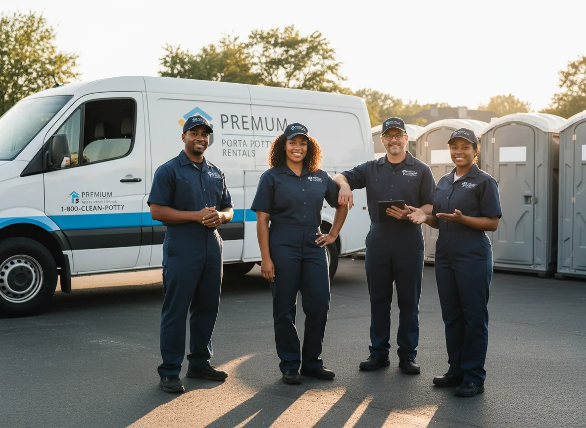 VIP Portable Toilets company in Lake George, MN